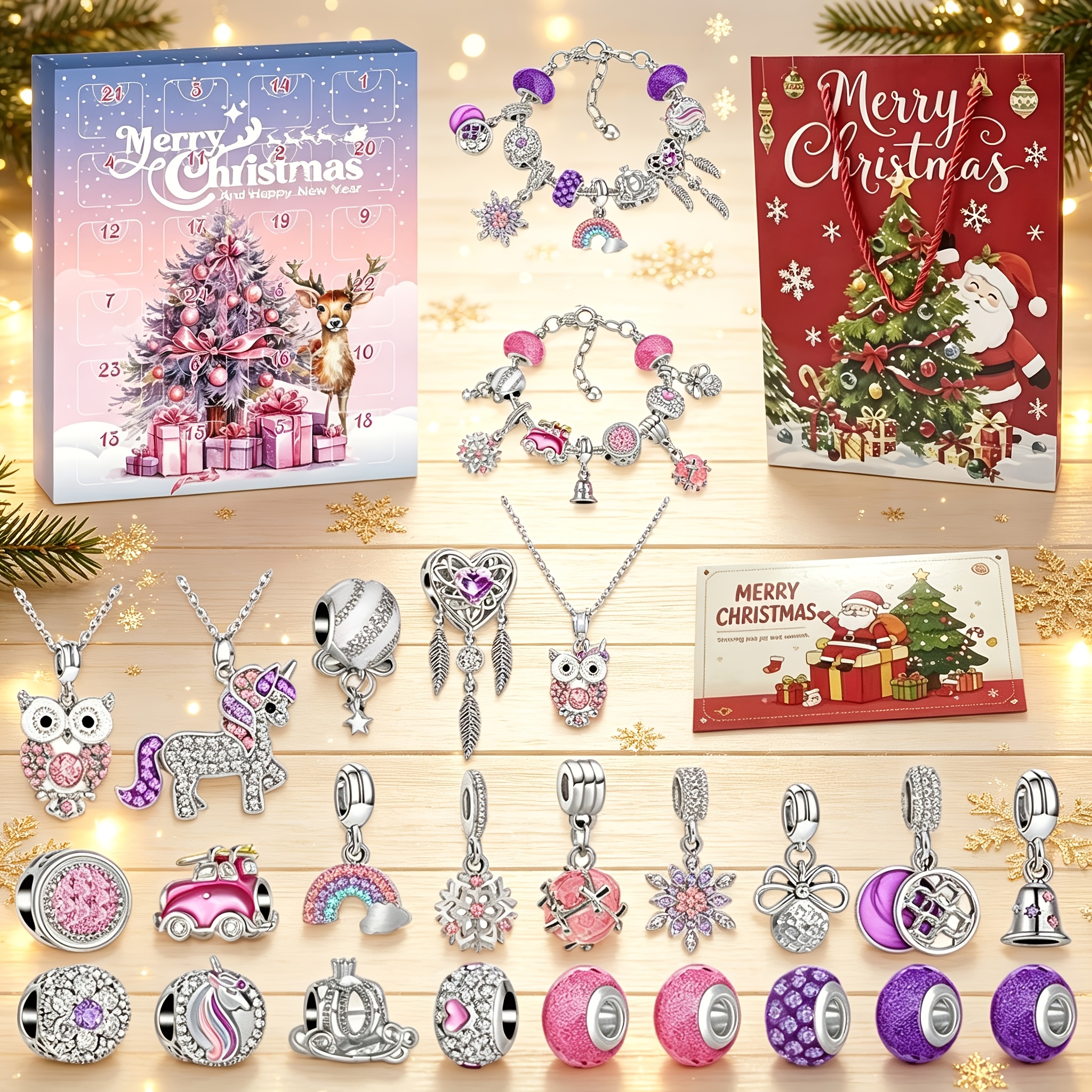 Christmas 24-Day Advent Calendar Gift Box